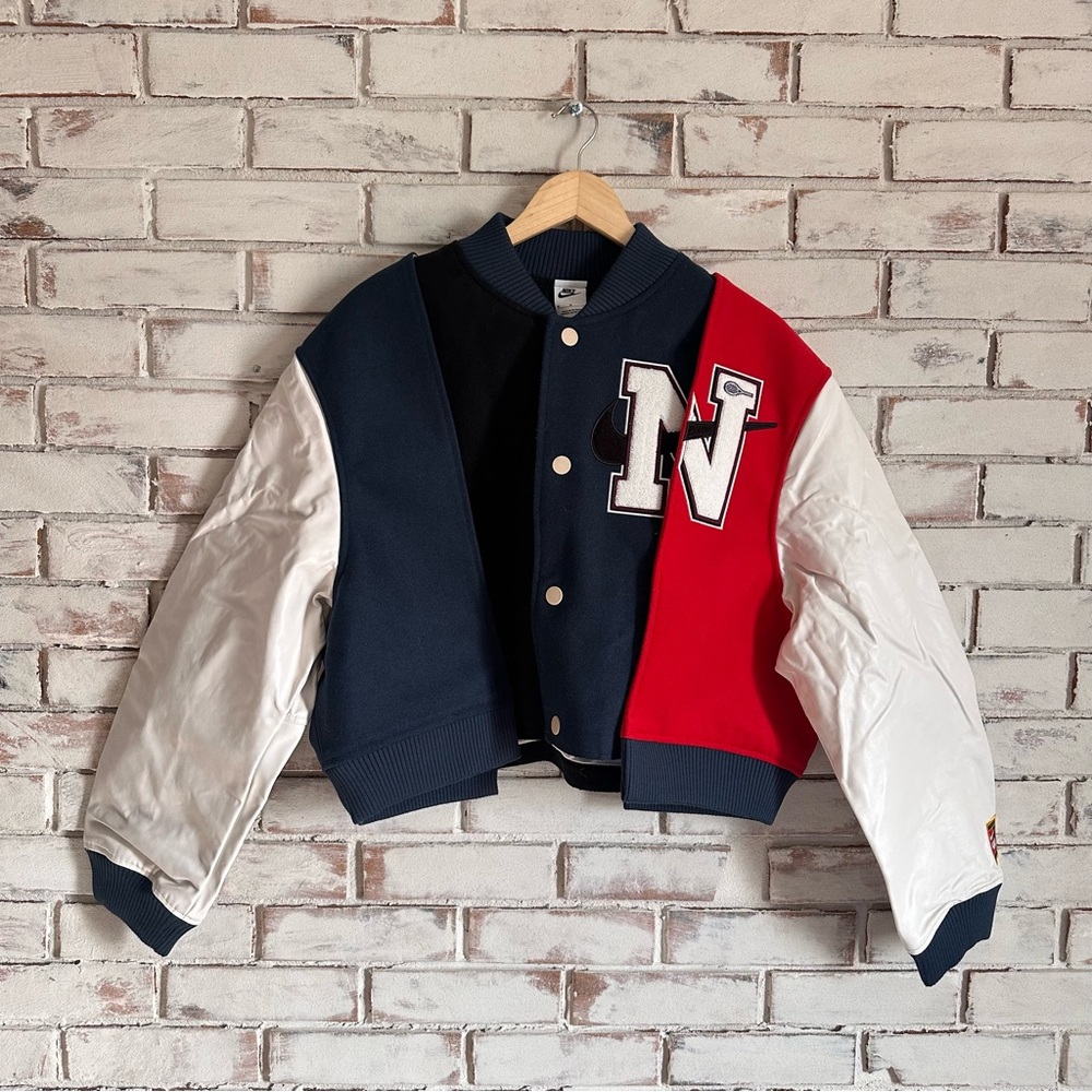 Nike x YOON Women's Oversized Varsity Jacket size medium